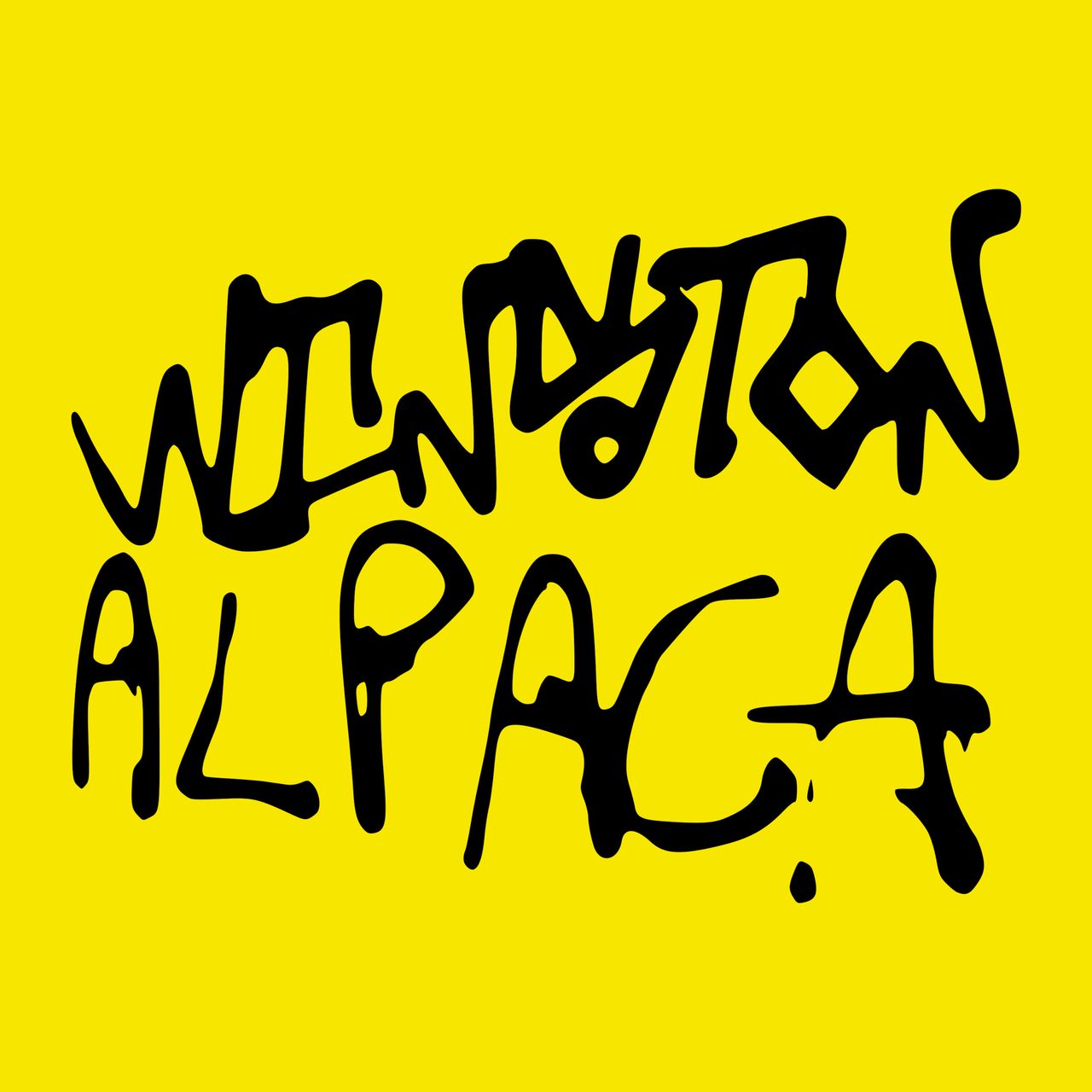 Yellow Winston Alpaca Logo
